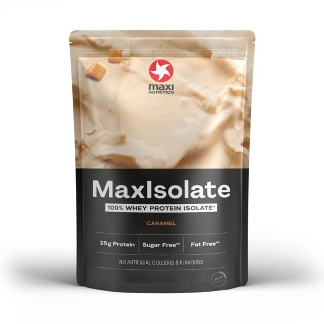 MaxIsolate 100% Whey Protein Isolate Caramel 1000 g