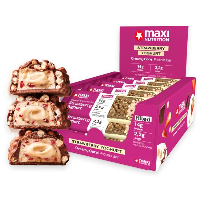 maxinutrition-creamy-core-protein-bar-strawberry-yoghurt-perfo-tray