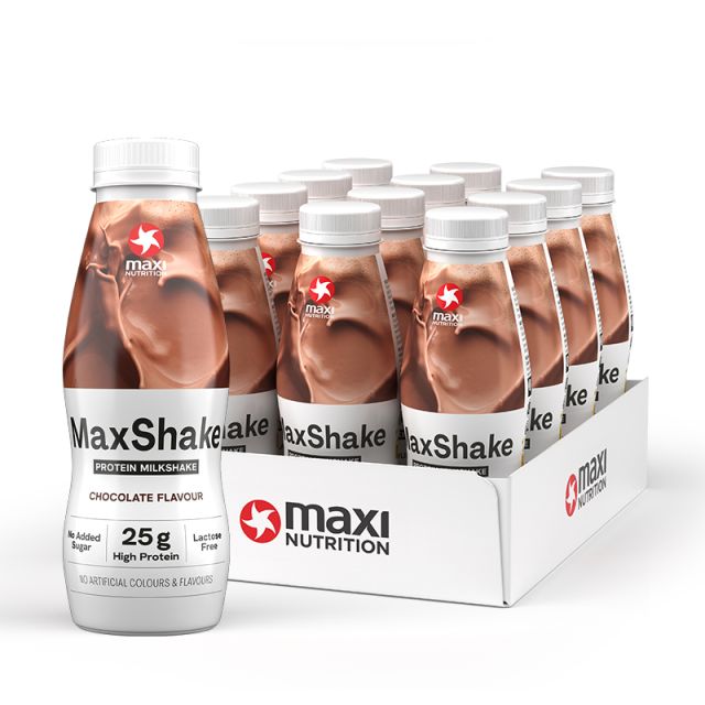 MaxShake Chocolate 12 x 330ml laktosefrei (mit Pfand)