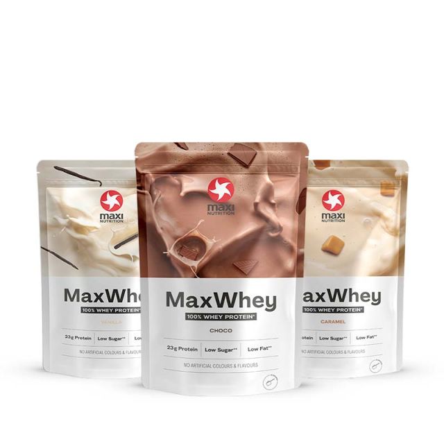 3er MaxWhey Bundle 100% Whey Protein