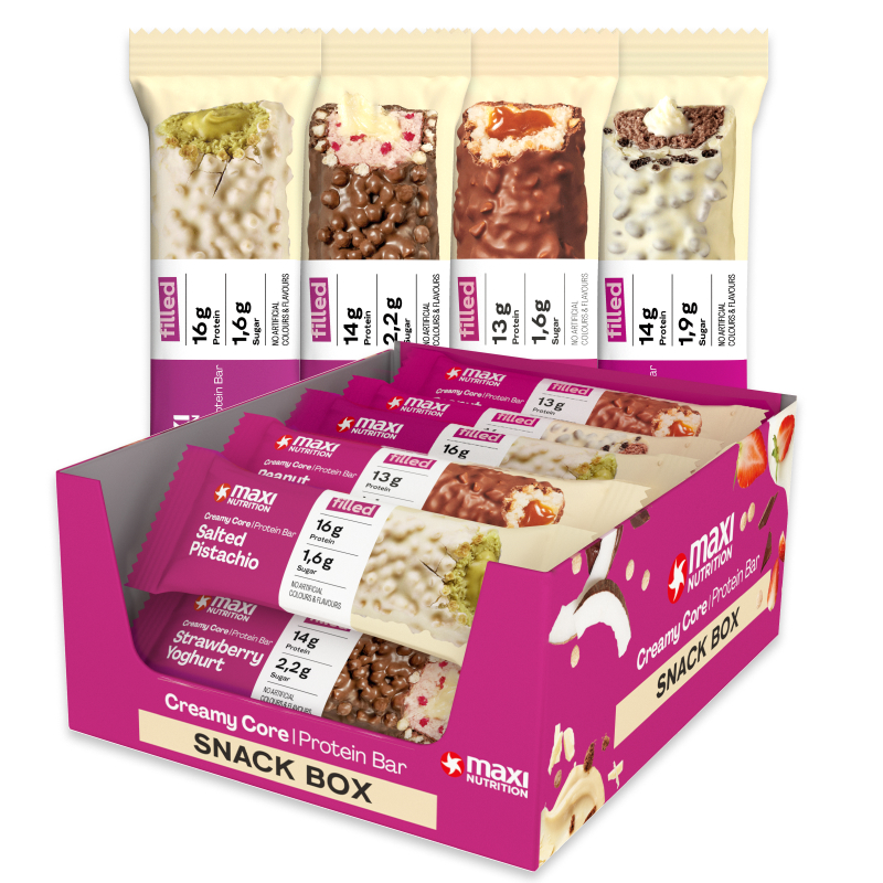 Creamy Core Protein Bar Bestseller Mixbox 12 x 45 g