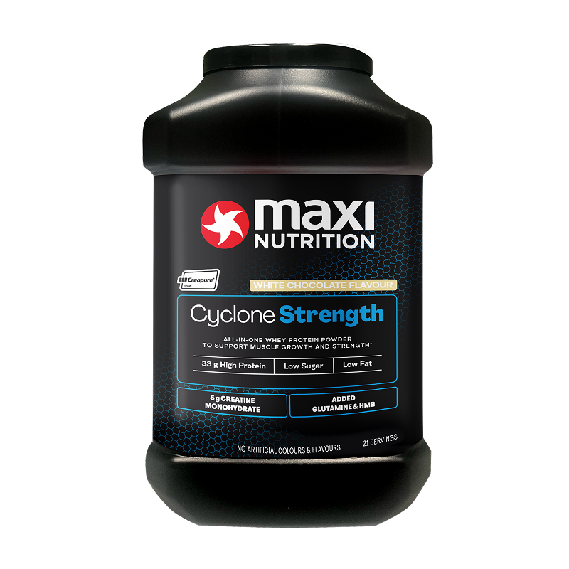 Cyclone Strength 100% Premium Whey Protein White Chocolate 1.260g
