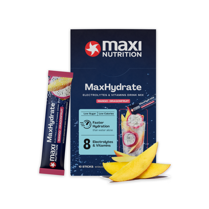 MaxHydrate Classic Elektrolyt Getränk Mango-Dragonfruit 10 x 16 g