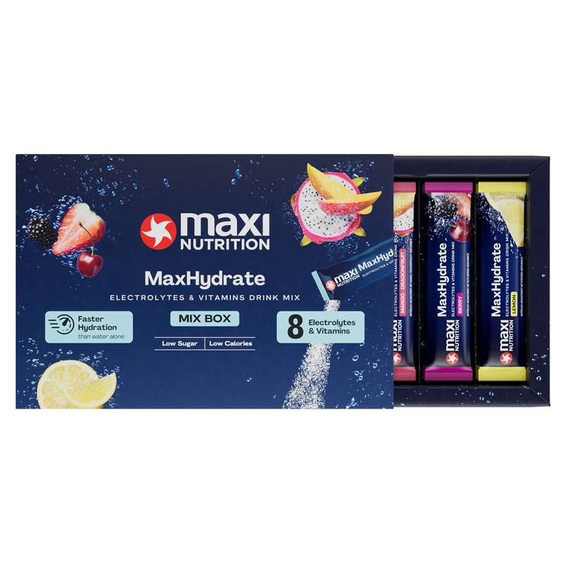 MaxHydrate Classic Elektrolyt Getränk Mixbox 12 x 16 g