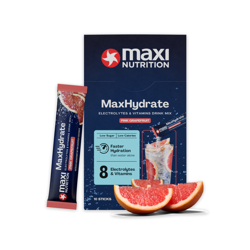 MaxHydrate Classic Elektrolyt Getränk Pink Grapefruit 10 x 16 g