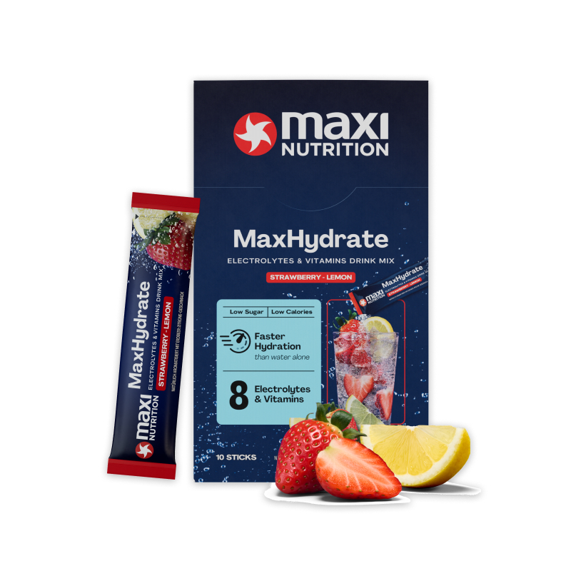 MaxHydrate Classic Elektrolyt Getränk Strawberry-Lemon 10 x 16 g