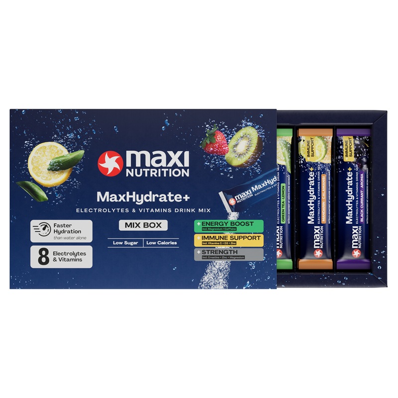 MaxHydrate+ Elektrolyt Getränk 12er Mixbox