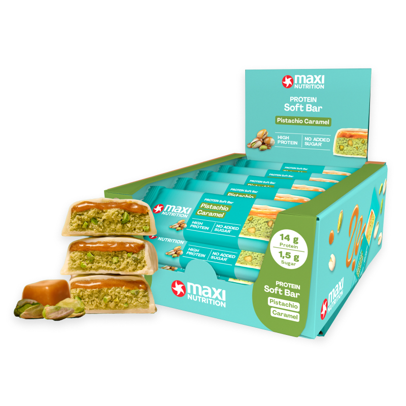 Protein Soft Bar Pistachio Caramel 16 x 45 g