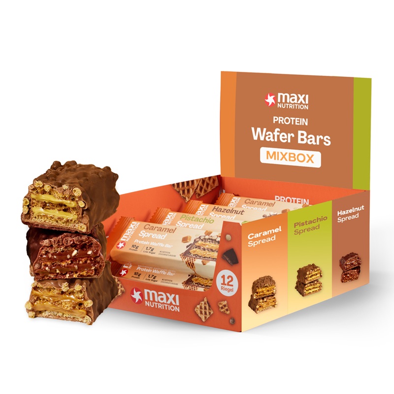 Protein Waffle Bar Mixbox 12 x 39 g