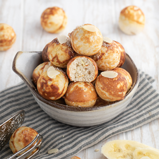 Protein Banana Bread Dough Balls