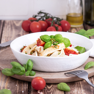 Sommerlicher Protein Nudelsalat