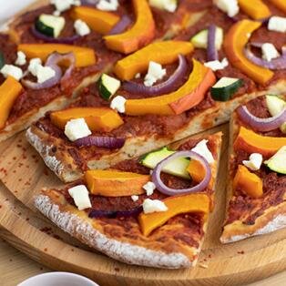 Low Carb Protein Kürbis Pizza