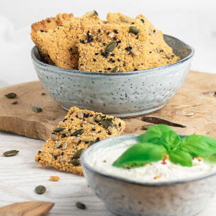 Low Carb Protein Cracker