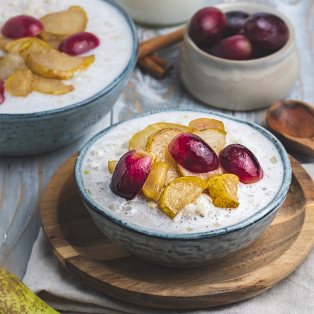 Protein Blumenkohl Milchreis