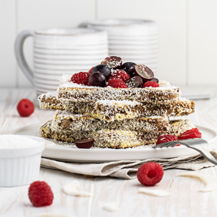 Protein Coconut French Toast