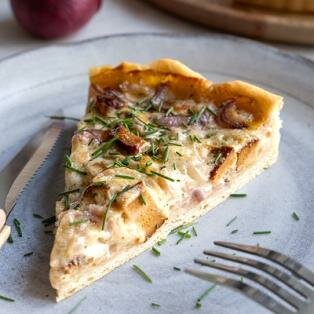 Protein Quiche (vegan oder vegetarisch)
