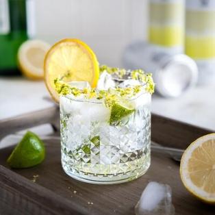 Alkoholfreier Gin Tonic EAA Drink