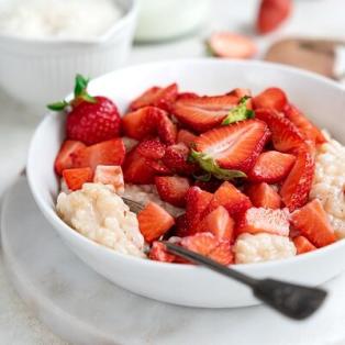 Veganer Protein Milchreis