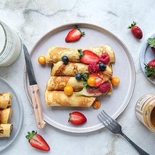 Süßer Protein Pfannkuchen