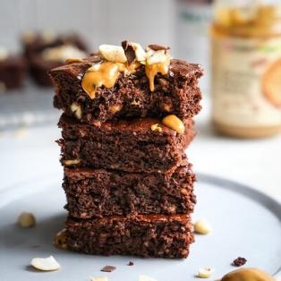 Vegane Protein Brownies