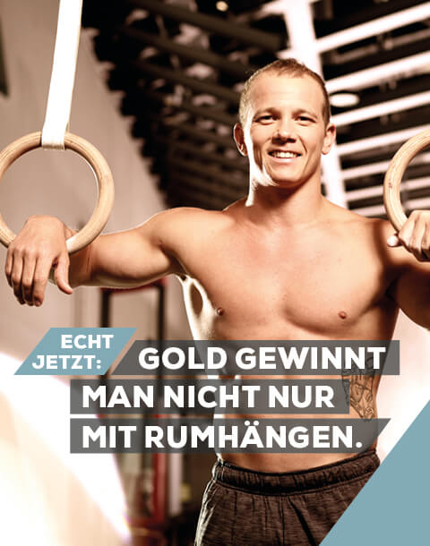 Echt jetzt: Gold gewinnt man nicht mit rumhängen Echt jetzt: Gold gewinnt man nicht mit rumhängen