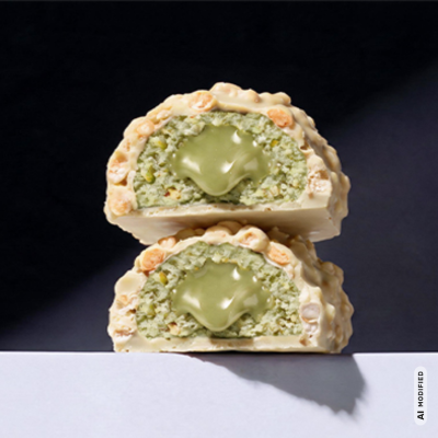 maxinutrition-creamy-core-protein-bar-salted-pistachio-angeschnitten