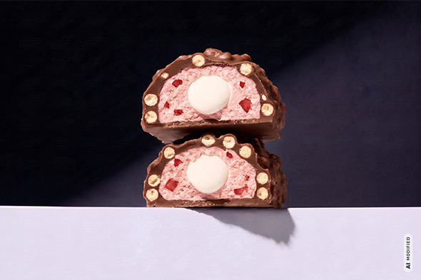 maxinutrition-creamy-core-protein-bar-strawberry-yoghurt-riegel-gestapelt