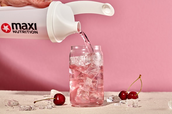 maxinutrition-maxclear-cherry-shaker