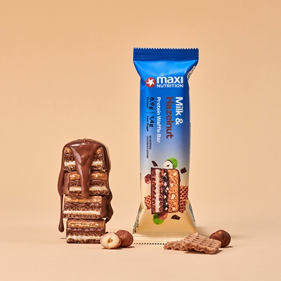 MaxiNutrition Protein Waffle Bar Milk & Hazelnut