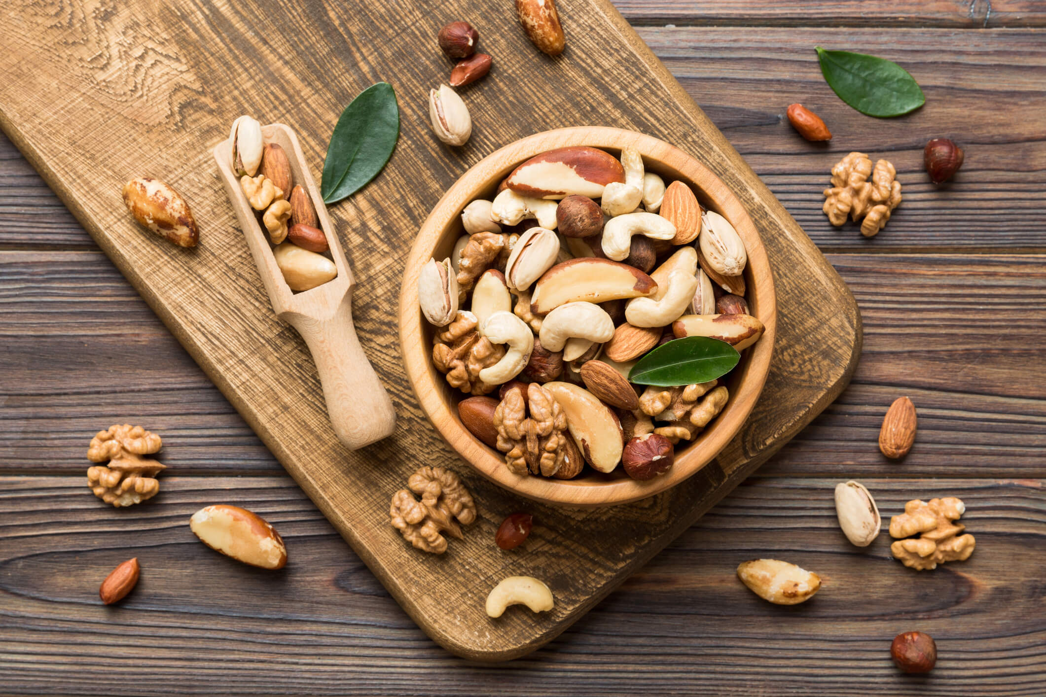 maxinutrition mood food - Nussmischung iner einer Schale
